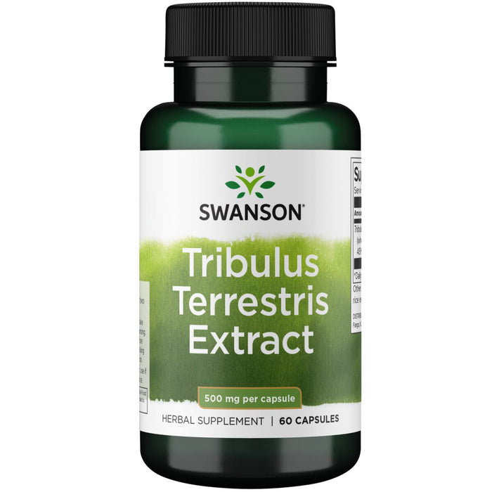 Swanson Suplemento Extracto de tribulus terrestris 500 Mg, 60 cápsulas