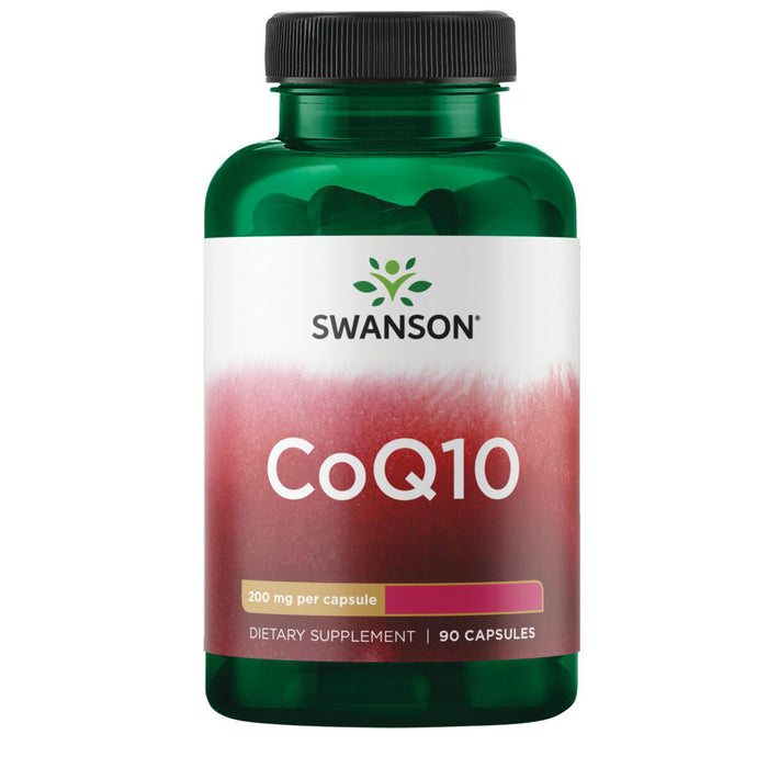 Swanson Suplemento de CoQ10 200 Mg, 90 cápsulas