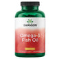 Swanson Omega 3 Aceite de pescado, 150 Cápsulas Sabor Limón
