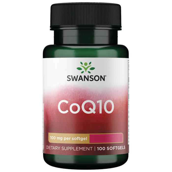 Swanson Suplemento de CoQ10 100 mg, 100 cápsulas