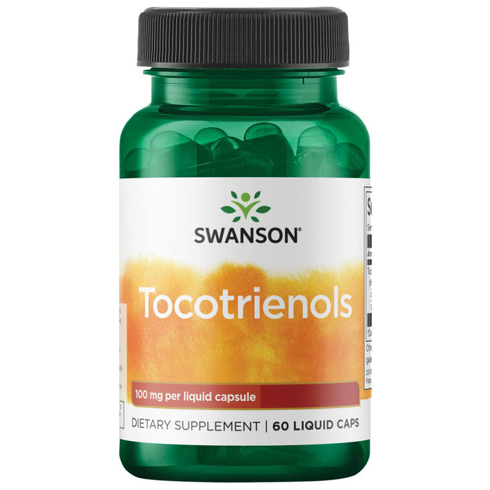 Swanson Suplemento de Tocotrienoles - Doble Fuerza 100 Mg, 60 cápsulas