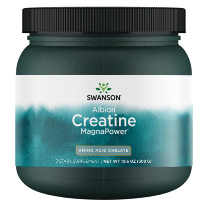 Swanson Creatina 100% pura MagnaPower - 10.6 onzas (300 g) - para 60 raciones