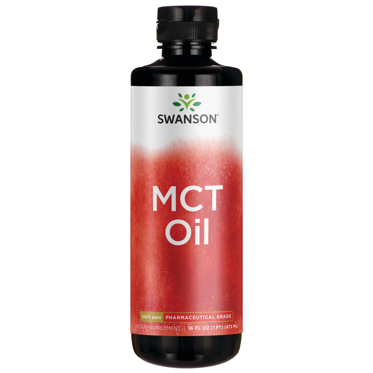Swanson Suplemento de Aceite de Mct - 473 ml -100% puro grado farmacéutico
