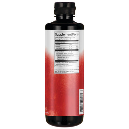Swanson Suplemento de Aceite de Mct - 473 ml -100% puro grado farmacéutico