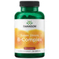 Swanson Complejo vitamínico B con vitamina C súper estrés, 30 cápsulas para 1 mes