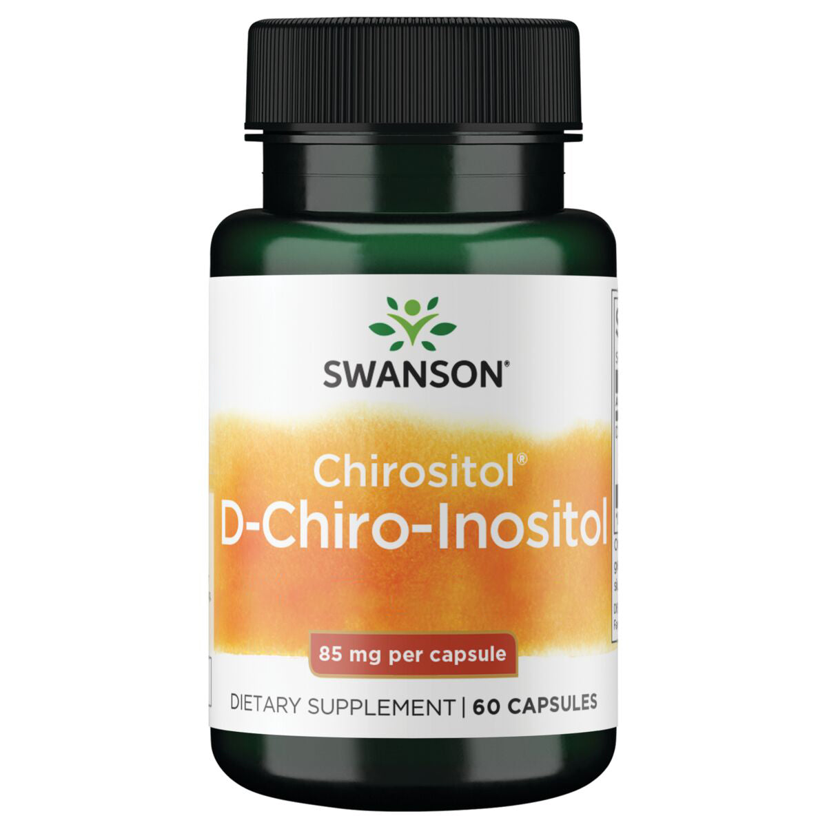 Swanson Suplemento de D-chiro-inositol, 60 Cápsulas para 2 meses