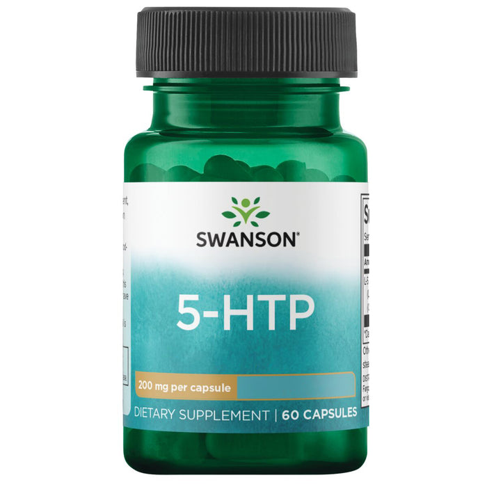 Swanson Suplemento 5-HTP - Fuerza Máxima 200 mg, 60 cápsulas