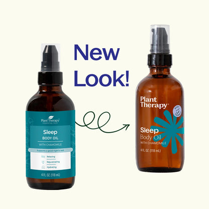 Plant Therapy Aceite corporal para dormir con manzanilla, 4fl oz (118ml)
