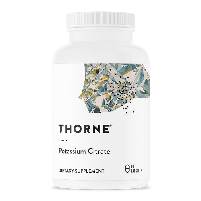 Thorne Suplemento de Citrato de potasio 99 mg 90 cápsulas