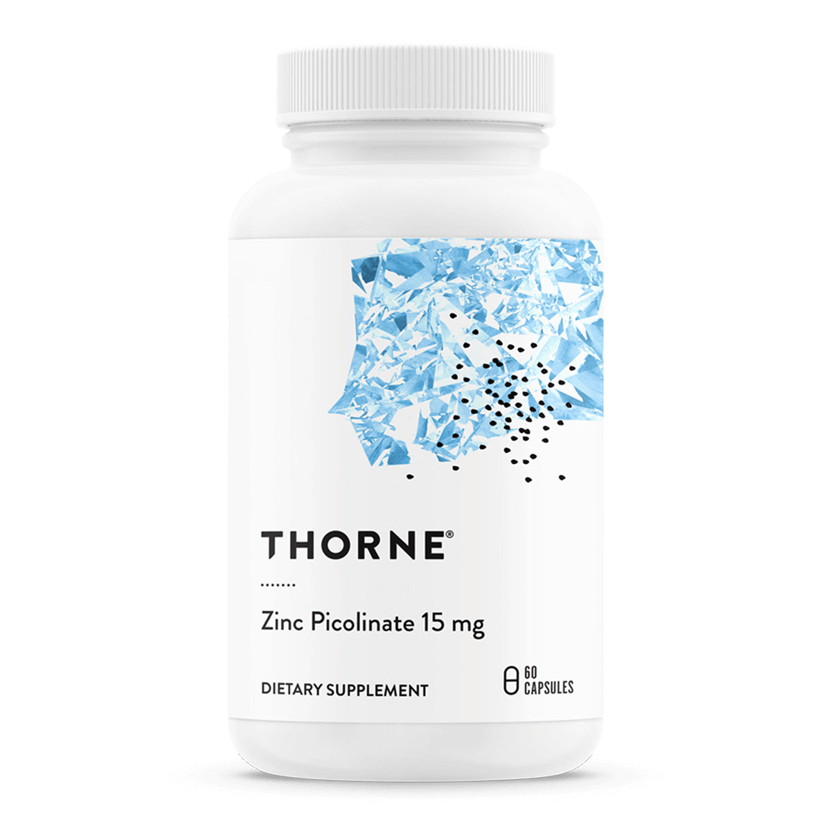Thorne Suplemento Picolinato de Zinc, 15 mg por cápsula, 60 cápsulas para 2 meses