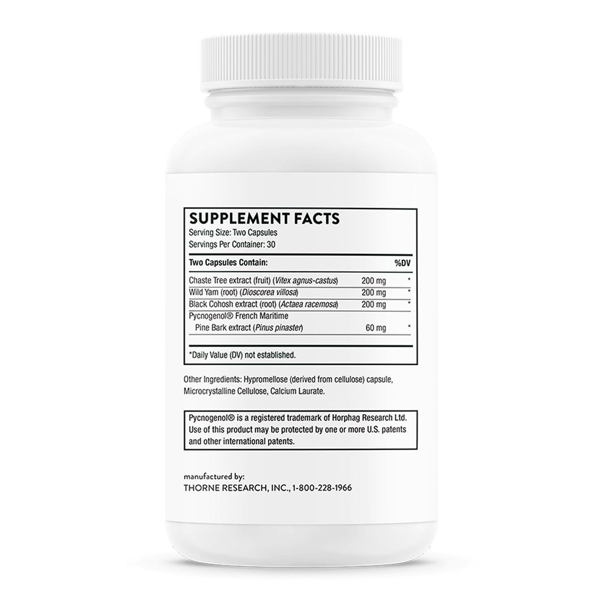 Thorne Suplemento Meta-Equilibrio para mujeres, 60 cápsulas para 1 mes