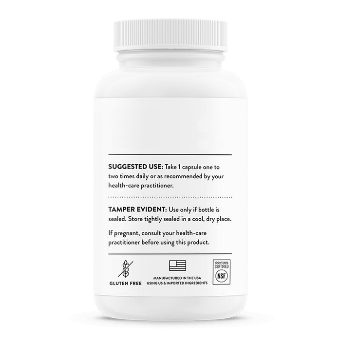 Thorne Suplemento de Bisglicinato de zinc, 15 mg por cápsula, 60 cápsulas para 2 meses