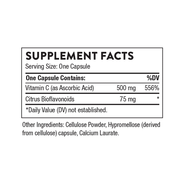 Thorne Vitamina C con flavonoides, 90 cápsulas