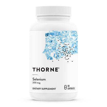 Thorne Suplemento de Selenio, 200 mcg por cápsula, 60 cápsulas para 2 meses