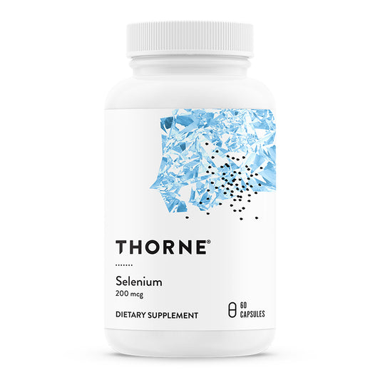 Thorne Suplemento de Selenio, 200 mcg por cápsula, 60 cápsulas para 2 meses