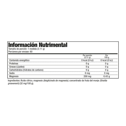 Thorne Suplemento Bisglicinato de magnesio, 200 mg de magnesio, 6.6 oz para 60 porciones