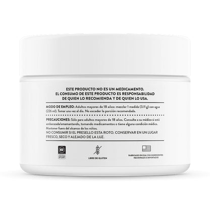 Thorne Suplemento Bisglicinato de magnesio, 200 mg de magnesio, 6.6 oz para 60 porciones