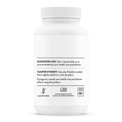 Thorne Vitamina D-10.000, 250 mcg por cápsula, 60 cápsulas para 2 meses