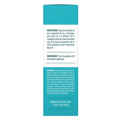 Nature's Truth Aceite Esencial de Eucalipto 15ml