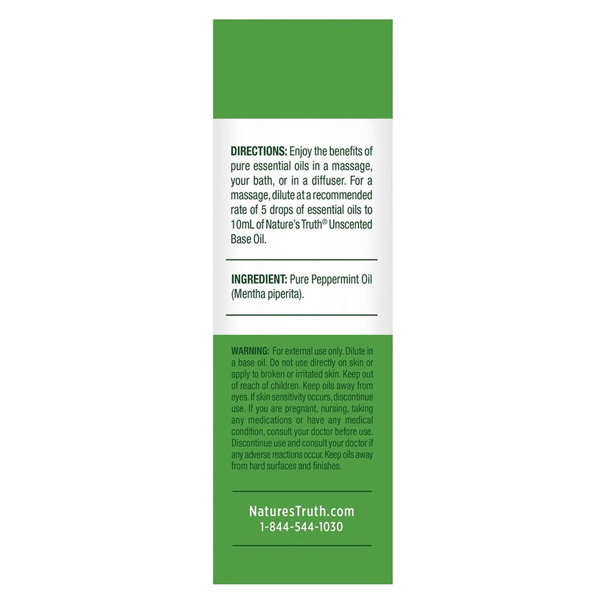 Nature's Truth Aceite esencial de Menta 15ml