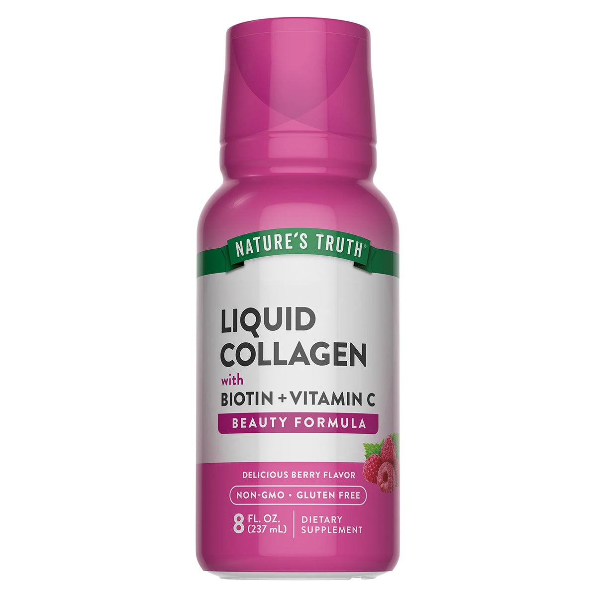 Nature's Truth Suplemento Péptidos de colágeno líquidos, 8 oz (237ml)