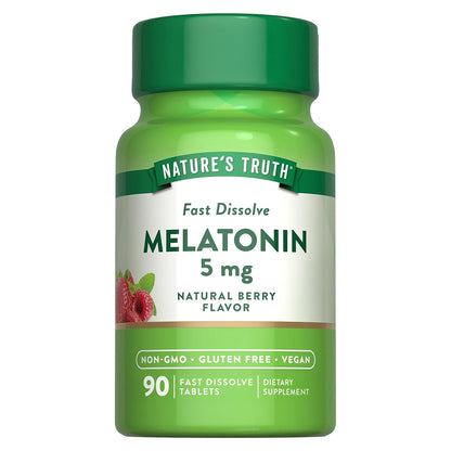 Nature's Truth Suplemento deMelatonina 5 mg, 90 cápsulas