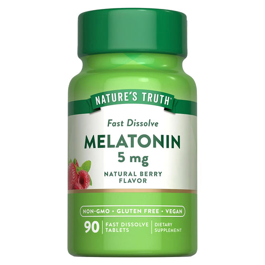 Nature's Truth Suplemento deMelatonina 5 mg, 90 cápsulas
