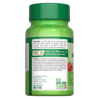 Nature's Truth Suplemento deMelatonina 5 mg, 90 cápsulas