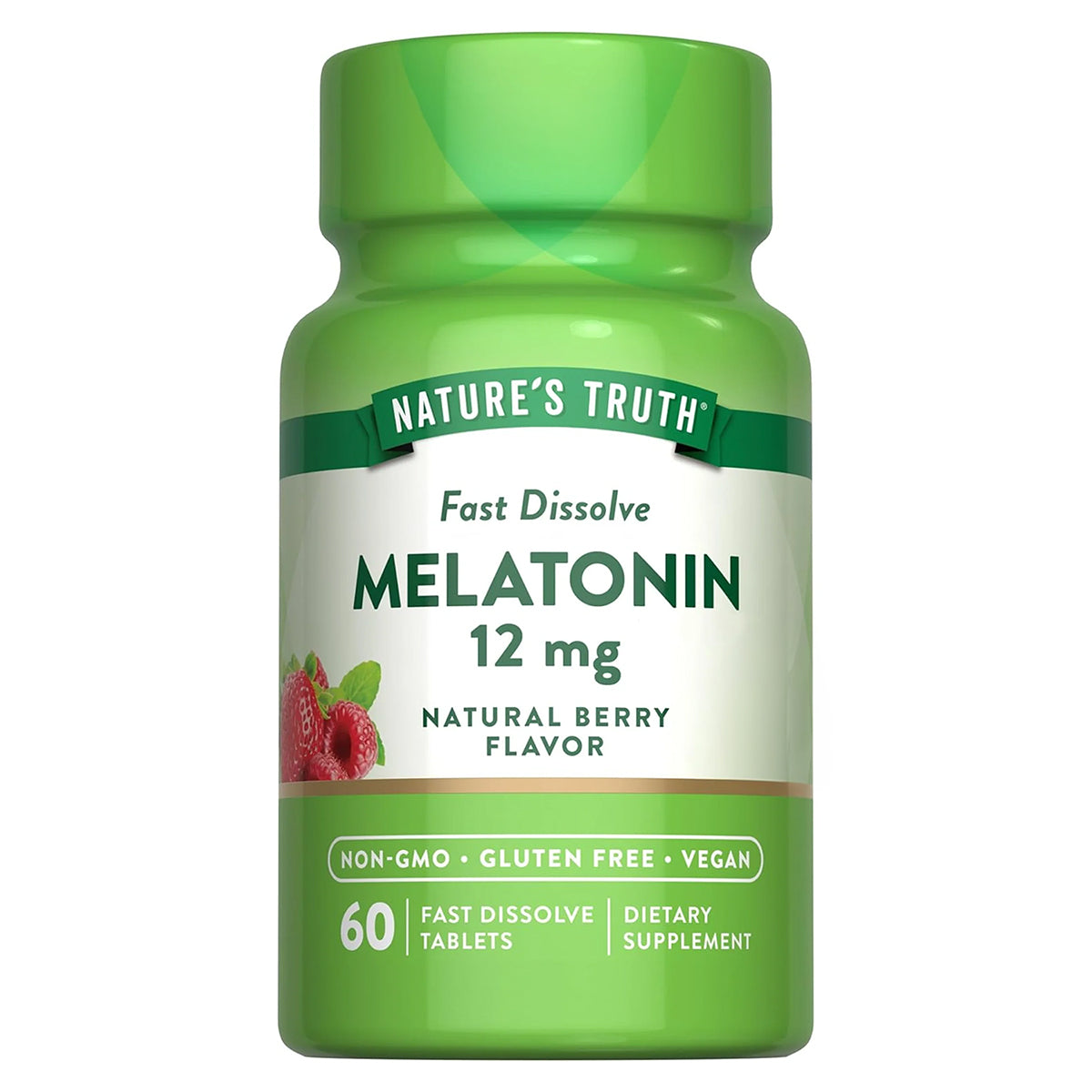 Nature´s Truth Suplemento de Melatonina 12 mg, 60 tabletas