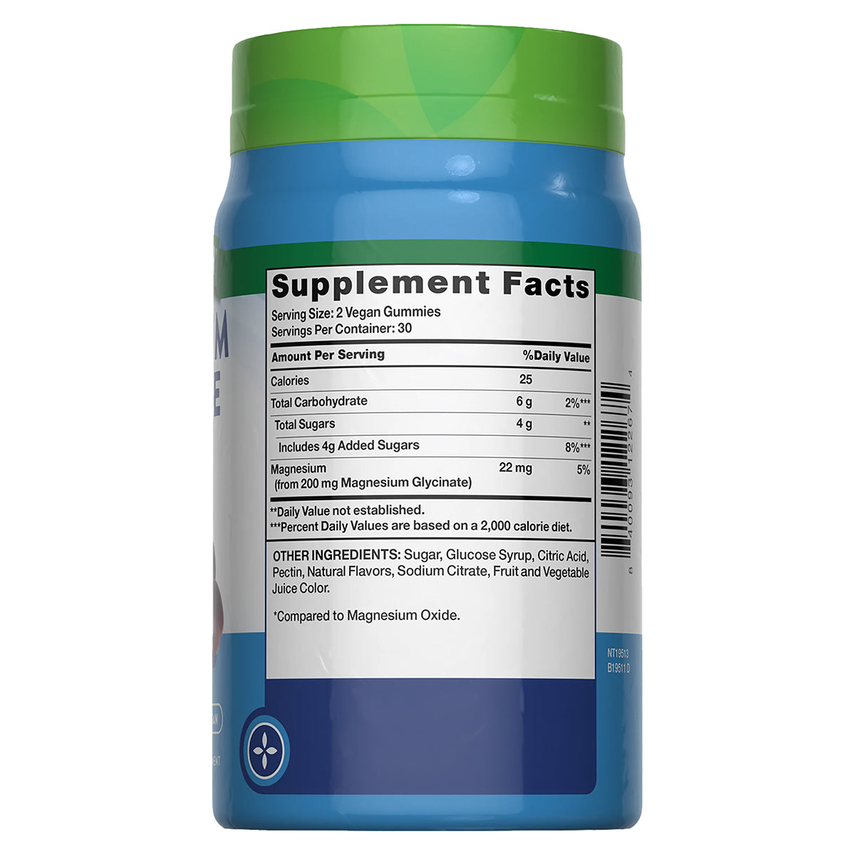 Nature´s Truth Glicinato de magnesio 200 mg, 60 gomitas