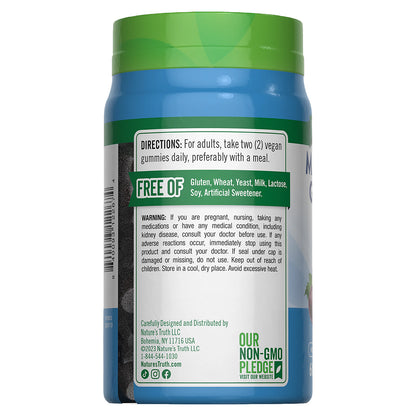 Nature´s Truth Glicinato de magnesio 200 mg, 60 gomitas