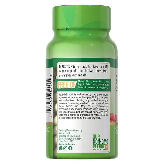Nature's Truth Complejo de berberina con canela de Ceilán, 50 cápsulas