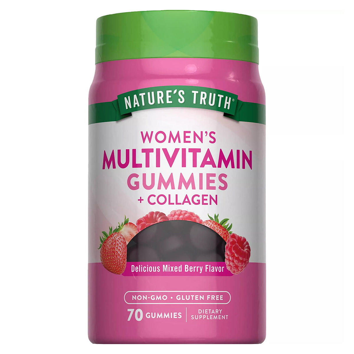 Nature´s Truth Multivitamínico con colágeno para mujeres, 70 gomitas