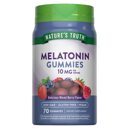Nature's Truth Melatonina 10 mg , 70 gomitas