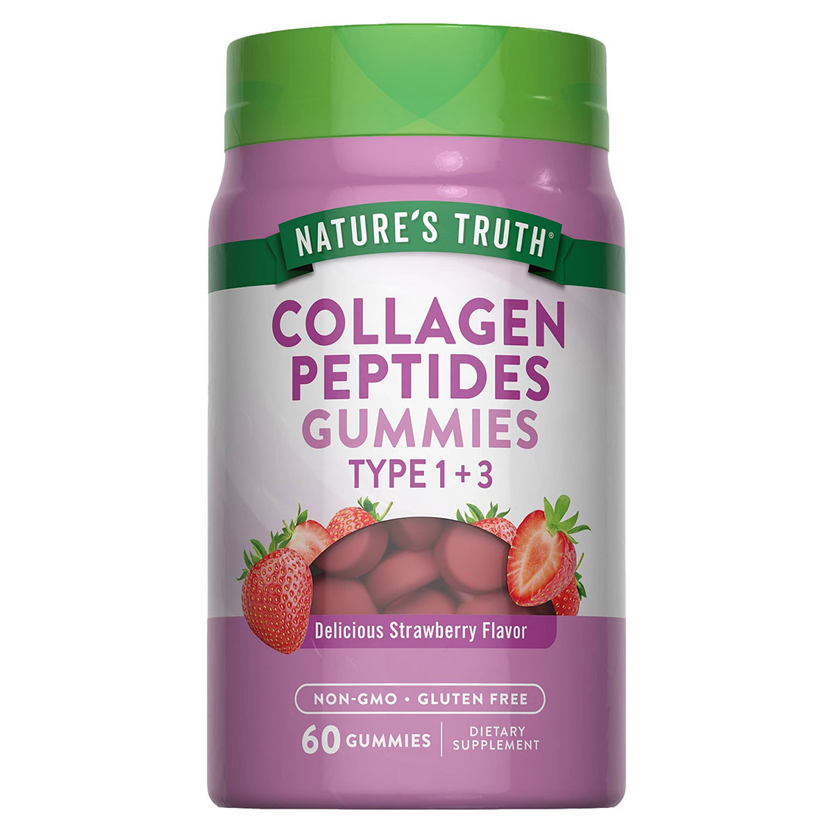 Nature's Truth Peptidos de Colágeno, 60 gomitas