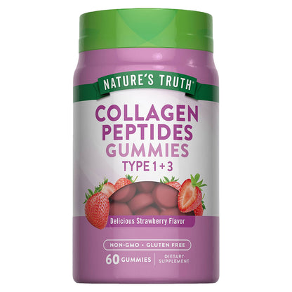 Nature's Truth Peptidos de Colágeno, 60 gomitas