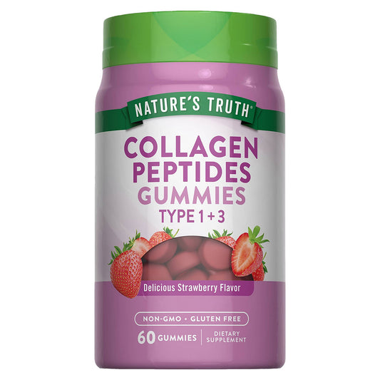 Nature's Truth Peptidos de Colágeno, 60 gomitas