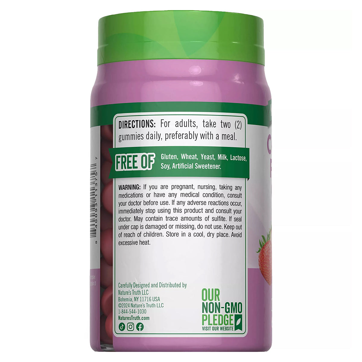 Nature's Truth Peptidos de Colágeno, 60 gomitas