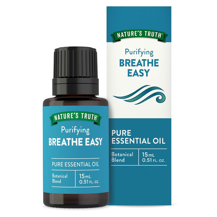 Nature's Truth Aceites Esenciales Breathe Easy, 15 ml