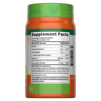 Nature's Truth Vitamina C con Zinc, 60 gomitas