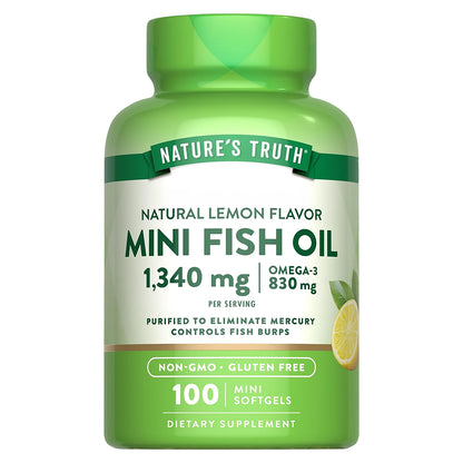 Nature's Truth Omega 3 - 1,340 mg por cápsula, 100 cápsulas