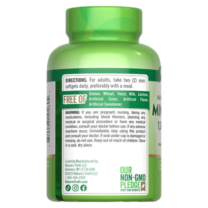 Nature's Truth Omega 3 - 1,340 mg por cápsula, 100 cápsulas