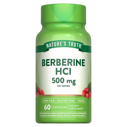 Nature´s Truth Berberina 500 mg, 60 cápsulas