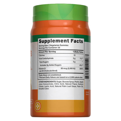 Nature's Truth Vitamina D3 2000 UI (50 mcg), 70 gomitas