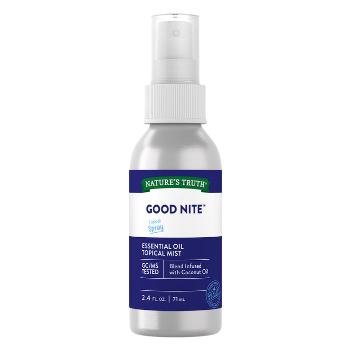 Nature's Truth Spray de aceite esencial Good Nite, 2.4 oz
