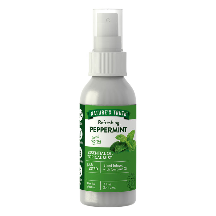 Nature's Truth Aceite Esencial de Menta en forma de spray 2.4 oz