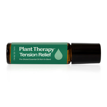 Plant Therapy Mezcla de aceites esenciales prediluidos para aliviar la tensión en roll-on 10ml