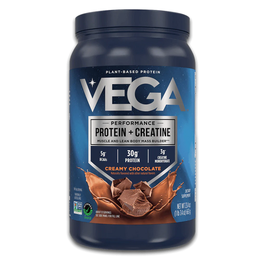 Vega Proteína + Creatina, 23.4 oz (663g), sabor chocolate