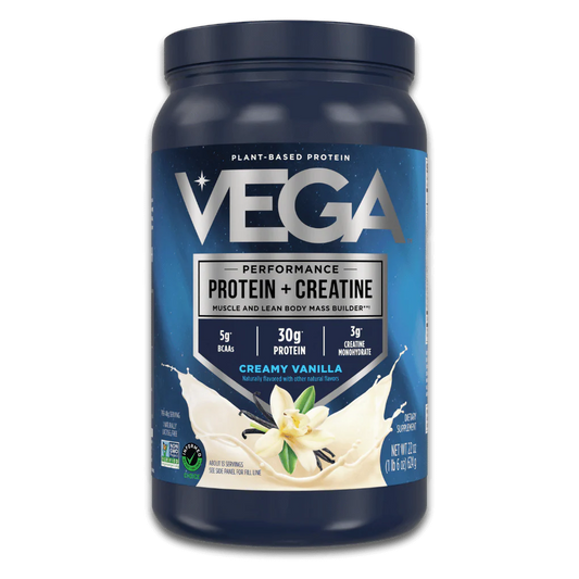 Vega Proteína + Creatina, 22oz (624g), sabor vainilla
