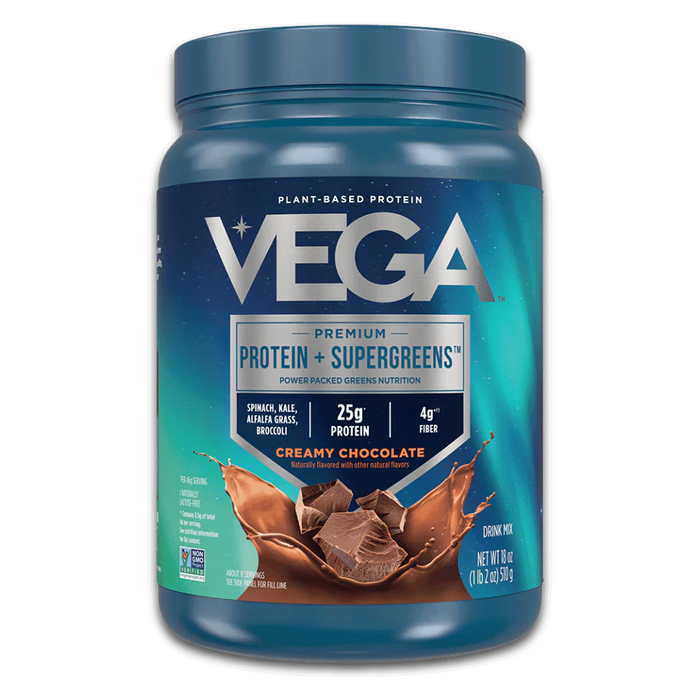 Vega Protein + Supergreens Proteína Sabor Chocolate 510 g